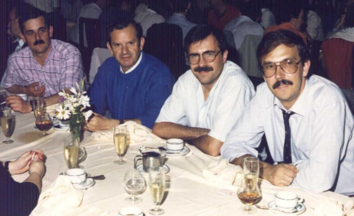 Mauro, Paco, Mariano y Zuazua