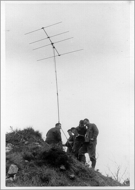 Antena colocada